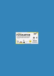 Fotokarton Folia Tweezijdig 50x70cm 300gr NR34 middelblauw