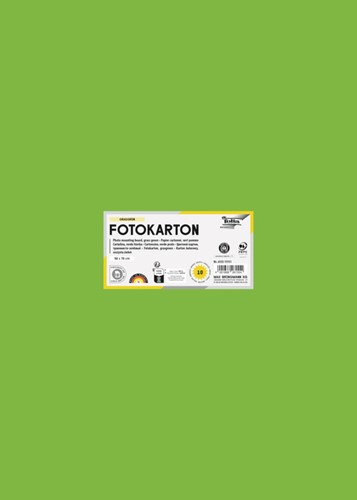 Fotokarton Folia Tweezijdig 50x70cm 300gr NR55 middengroen