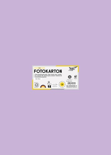 Fotokarton Folia Tweezijdig 50x70cm 300gr NR31 lila