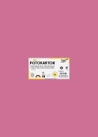 Fotokarton Folia Tweezijdig 50x70cm 300gr NR29 oudroze