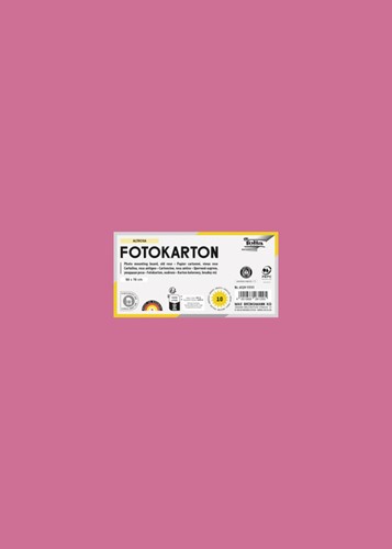 Fotokarton Folia Tweezijdig 50x70cm 300gr NR29 oudroze