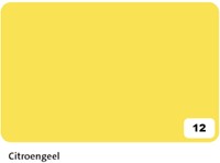 Fotokarton Folia Tweezijdig 50x70cm 300gr NR12 citroengeel