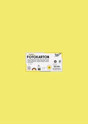 Fotokarton Folia Tweezijdig 50x70cm 300gr NR12 citroengeel