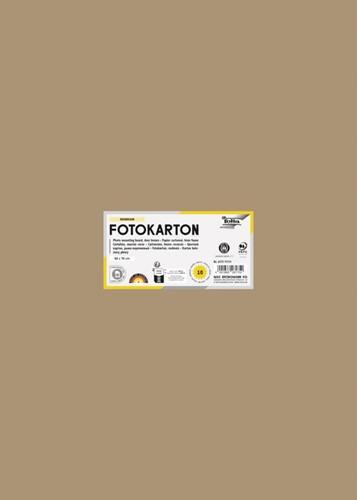 Fotokarton Folia Tweezijdig 50x70cm 300gr NR75 lichtbruin