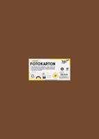 Fotokarton Folia Tweezijdig 50x70cm 300gr NR85 bruin