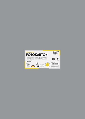 Fotokarton Folia Tweezijdig 50x70cm 300gr NR84 grijs