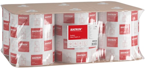 Handdoekrol Katrin Classic L2 460232 2laags 210cmx200m ds/6rol