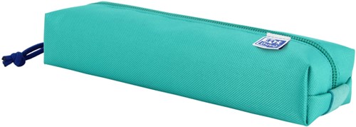Pennenetui Oxford Kangoo rechthoek turquoise