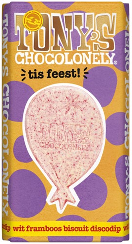 Chocolade Tony's Chocolonely gifting bar tis feest