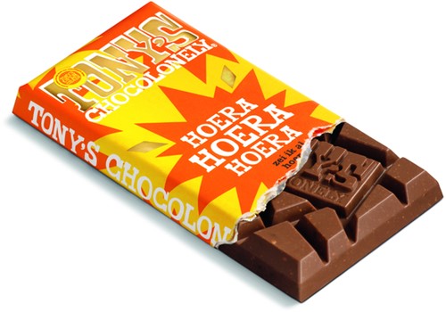 Chocolade Tony's Chocolonely gifting bar tis feest