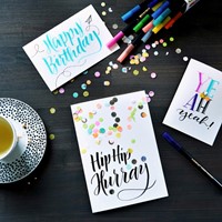 Brushpen edding 1340 letteringset assorti-2