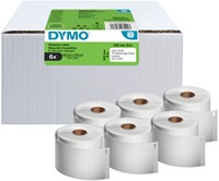 Etiket Dymo 102x210mm verzend 217765 wit  6x140stuks-2