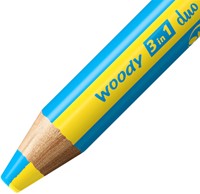 Kleurpotloden STABILO Woody 882 etui 5 stuks + puntenslijper-3