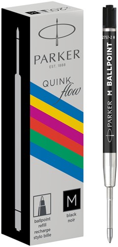 Balpenvulling Parker Economic zwart medium