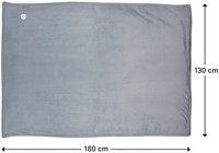 Elektrische warmtedeken Tomado 180x130cm-1