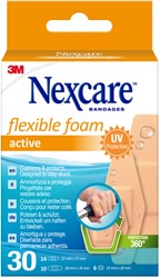 Active Flexible Foam Pleisters pk/30 