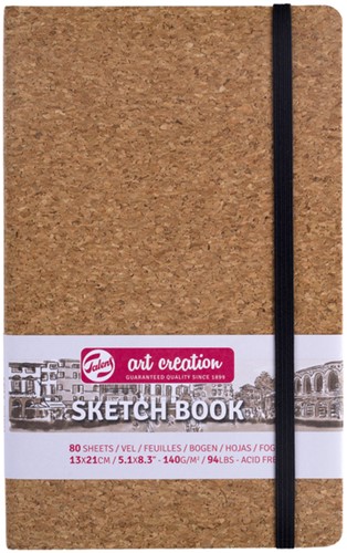 Schetsboek Talens Art Creation Kurk 13x21cm 140g