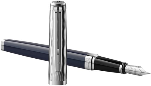 Vulpen Waterman Exception L'essence du Blue CT medium-3