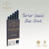 Inktpatronen Parker Quink blauw-zwart-4