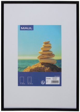 Fotolijst MAUL art 21x30cm kunststof zwart