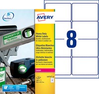 Etiket A4 99.1x67.7mm Avery L4715-20 wit pk/160-2