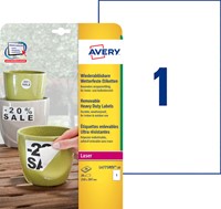 Etiket A4 210x297mm Avery L4775REV-20 wit pk/20-2