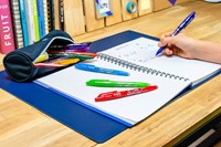 Rollerpen PILOT friXion medium lichtgroen blister à 1 stuk-3