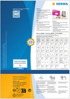 Etiket A4  38,1x 21,2mm 10778 inkjet ds/5200-2