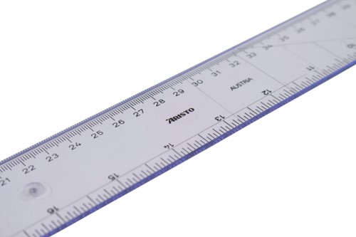 Tekenhaak Aristo 60cm GeoCollege transparant-3