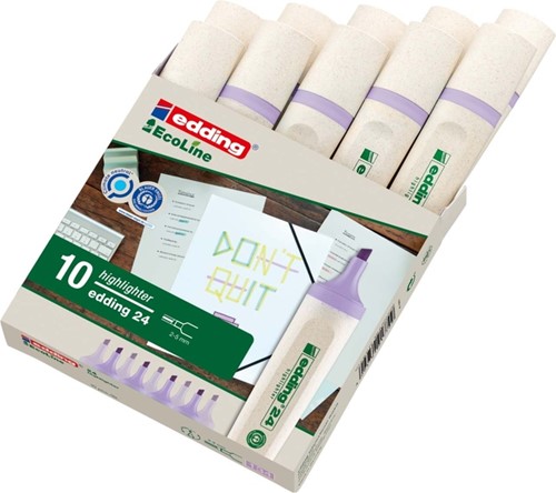 Markeerstift edding 24 Ecoline pastelviolet-3