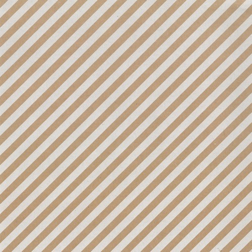 Apparaatrol Special Wrap kraft witte streep 200mx30cm