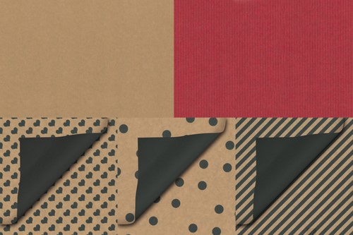 Cadeauzak Special Wrap kraft 12x19cm  assorti