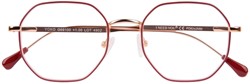 Leesbril I Need You Yoko +1.0 dpt rood-koper