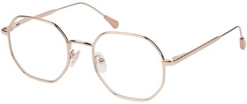 Leesbril I Need You Yoko +3.0 dpt goud-2