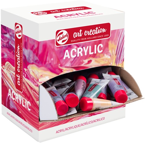 TAC Acrylverf dispenserdoos Pastel 100x12 ml 100 Stuk