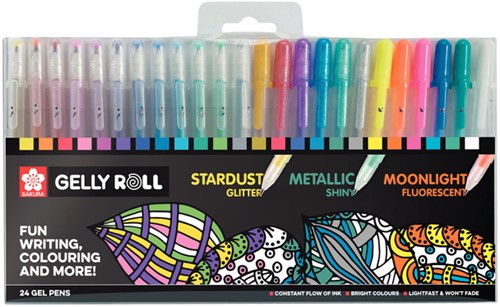 Sakura Gelly Roll Mixed Set 24 24 Stuk