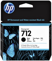 Inktcartridge HP 3ED71A (712) 80ml zwart