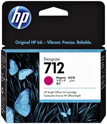 Inktcartridge HP 3ED68A (712) magenta