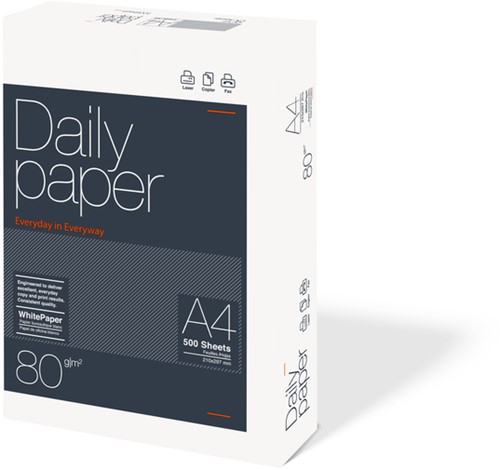 Kopieerpapier Daily Paper A4 80gr wit 500 vel-2