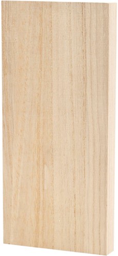 Knutselplank Ikoon Creotime hout 20.6x9.6cm