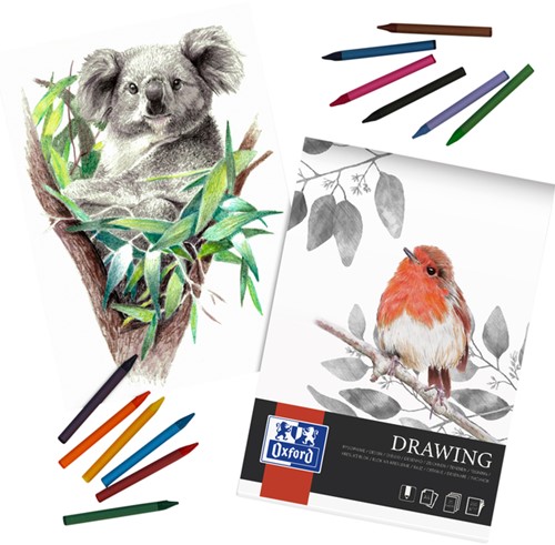 Tekenblok Oxford Drawing A4 40vel 160gr-2