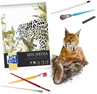 Tekenblok Oxford Mix Media A3 25vel 225gr-2