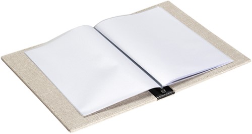 Menumap Europel linnen A5 beige 6 tassen-3