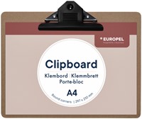 Klembord Europel A4 liggend hout-2