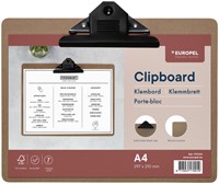 Klembord Europel A4 liggend hout-3