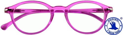 Leesbril I Need You Tropic +1.00 dpt roze