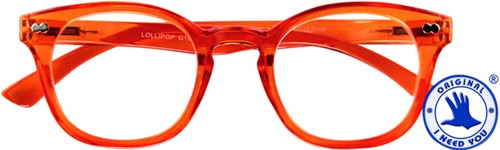 Leesbril I Need You Lollipop +2.00 dpt oranje