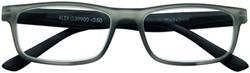Leesbril I Need You Alex  +1.00 dpt antraciet - zwart