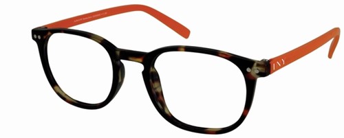 Leesbril I Need You Junior Selection +2.50 dpt bruin - oranje-3