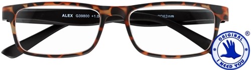 Leesbril I Need You Alex  +3.00 dpt Havanna - zwart